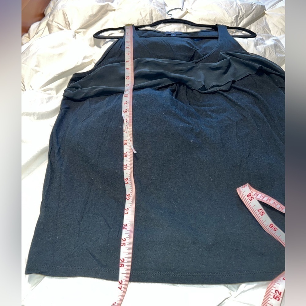 Gap Ruffle Front Tank XL - Picture 6 of 7